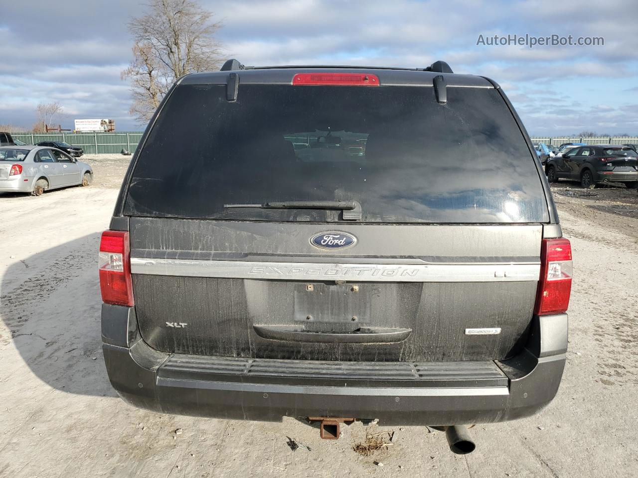 2016 Ford Expedition El Xlt Gray vin: 1FMJK1JT5GEF06994