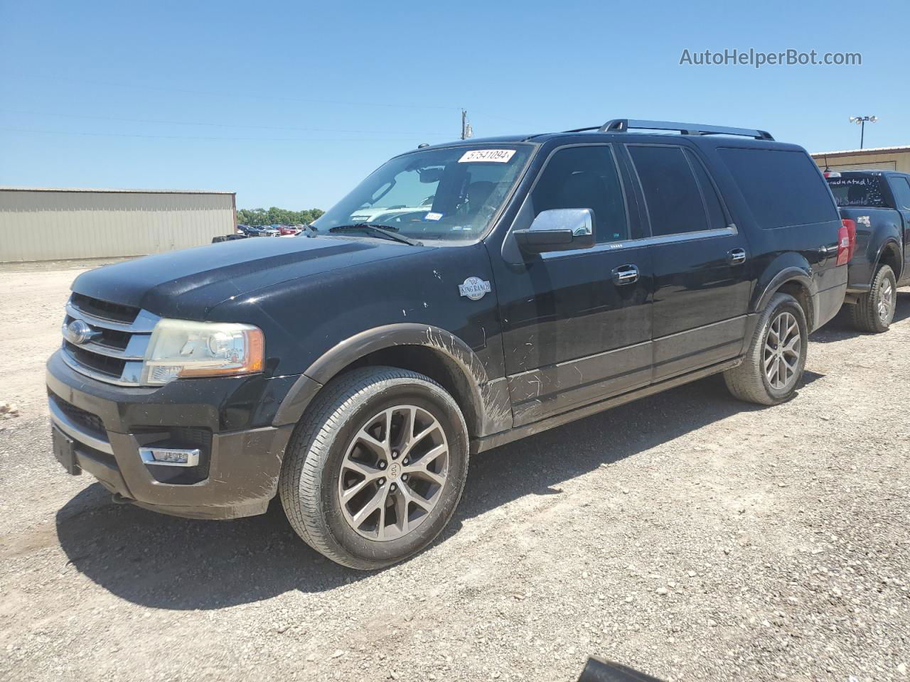 2016 Ford Expedition El Xlt Black vin: 1FMJK1JT5GEF14769