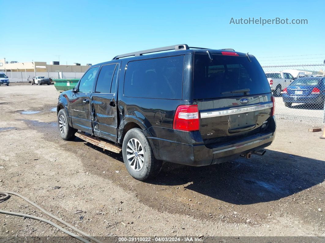 2017 Ford Expedition El Xlt Черный vin: 1FMJK1JT5HEA06495