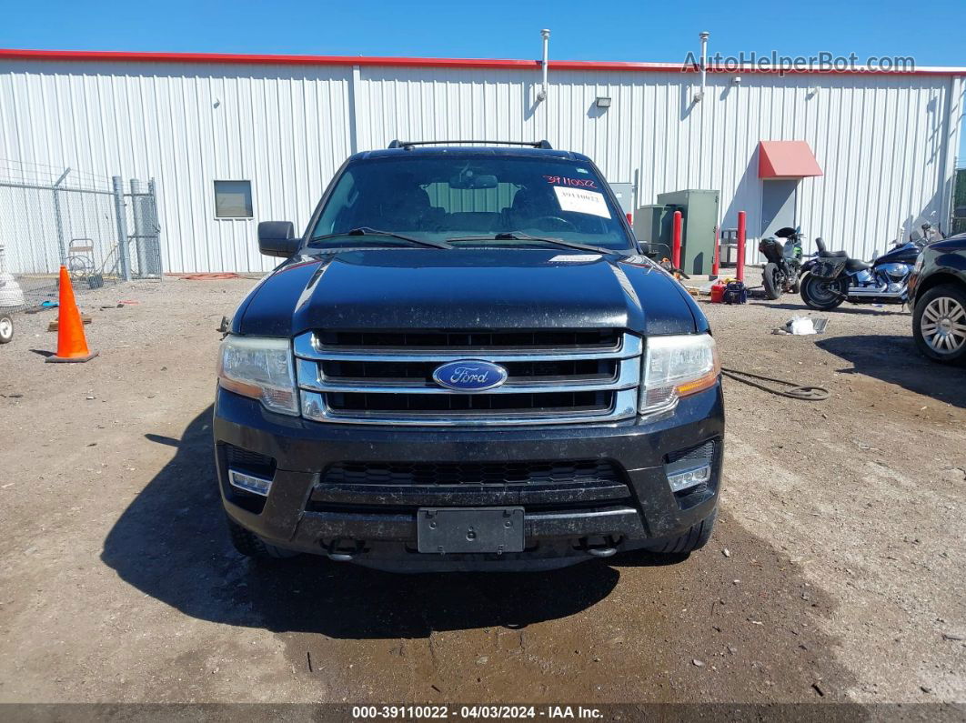 2017 Ford Expedition El Xlt Черный vin: 1FMJK1JT5HEA06495