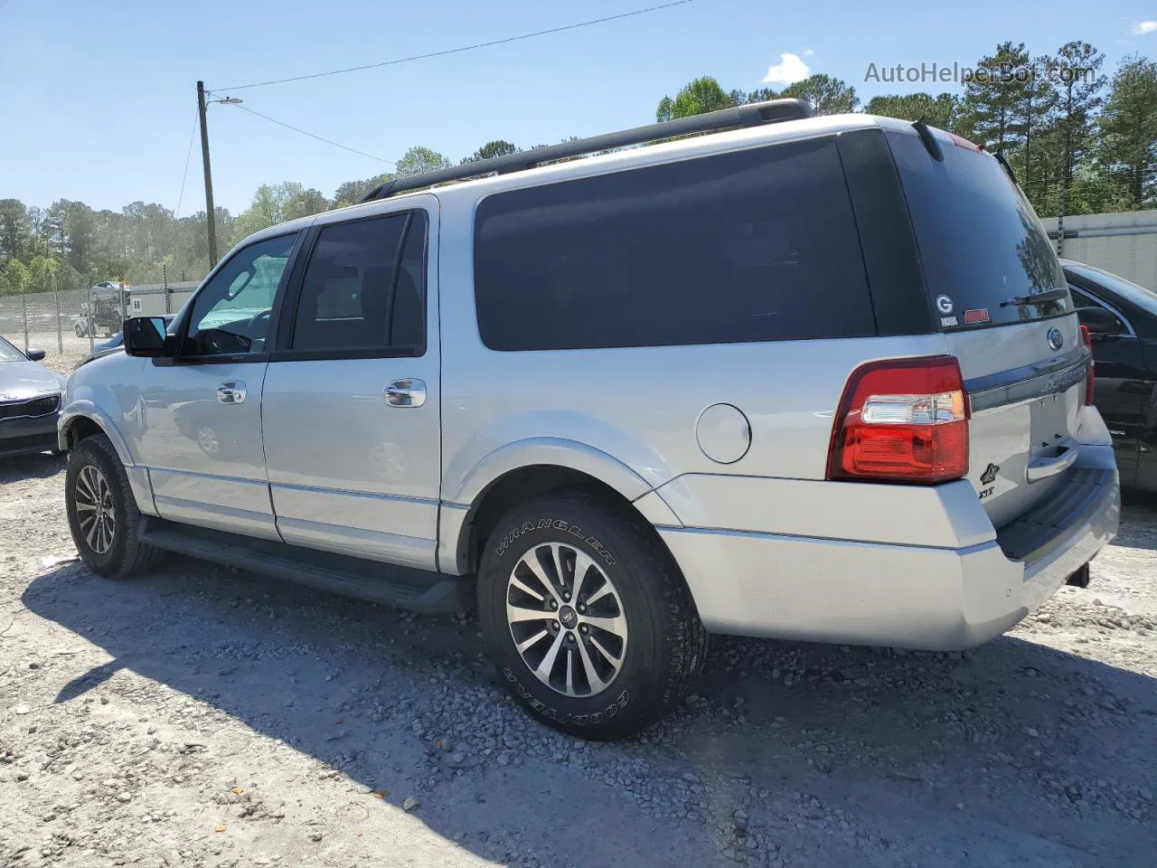 2017 Ford Expedition El Xlt Silver vin: 1FMJK1JT5HEA31686