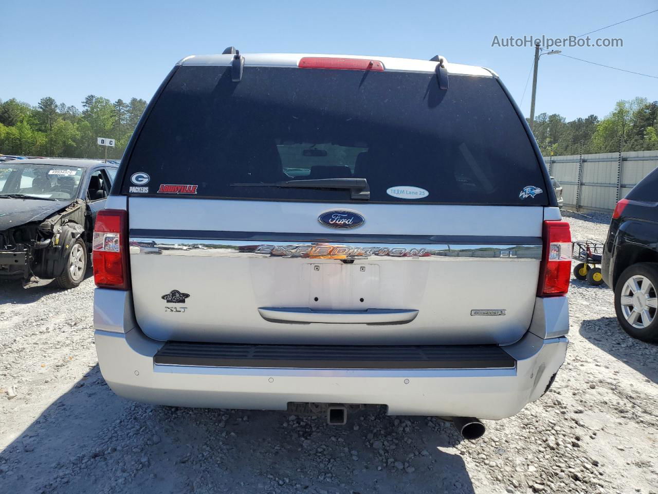 2017 Ford Expedition El Xlt Silver vin: 1FMJK1JT5HEA31686