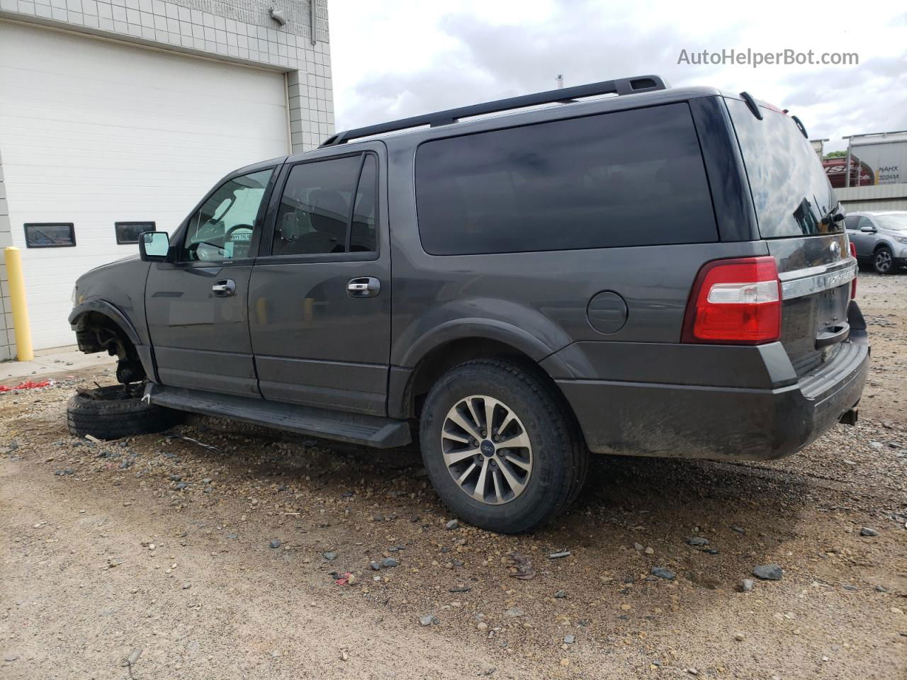 2017 Ford Expedition El Xlt Gray vin: 1FMJK1JT5HEA54997