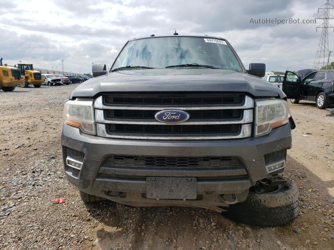 2017 Ford Expedition El Xlt Gray vin: 1FMJK1JT5HEA54997