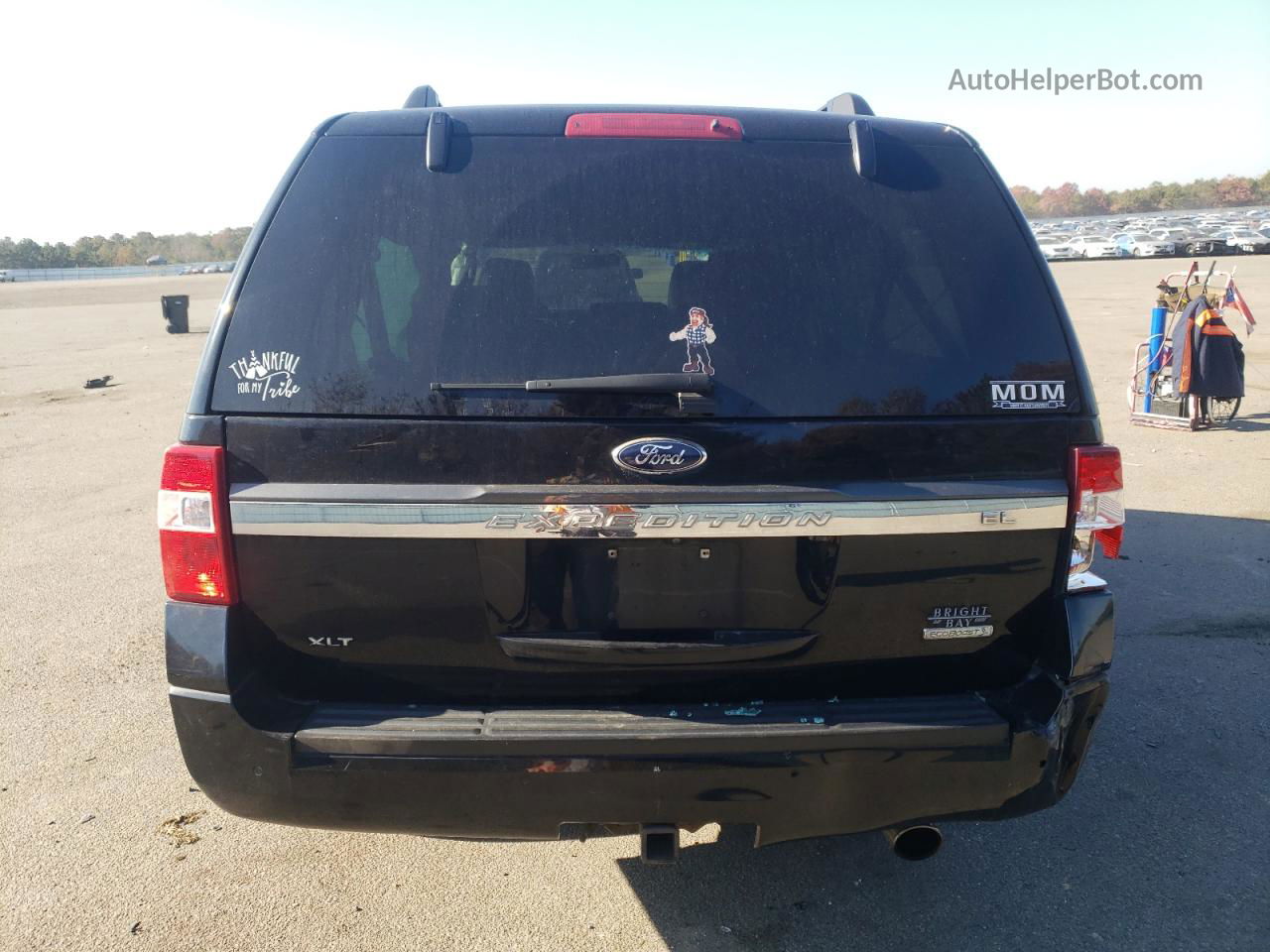 2016 Ford Expedition El Xlt Black vin: 1FMJK1JT6GEF32326