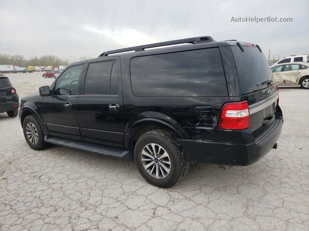 2016 Ford Expedition El Xlt Black vin: 1FMJK1JT6GEF50535