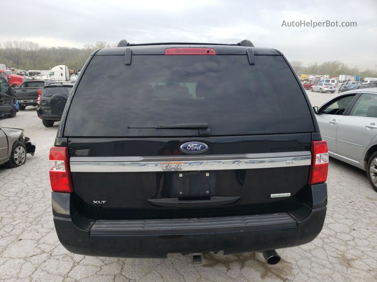 2016 Ford Expedition El Xlt Black vin: 1FMJK1JT6GEF50535