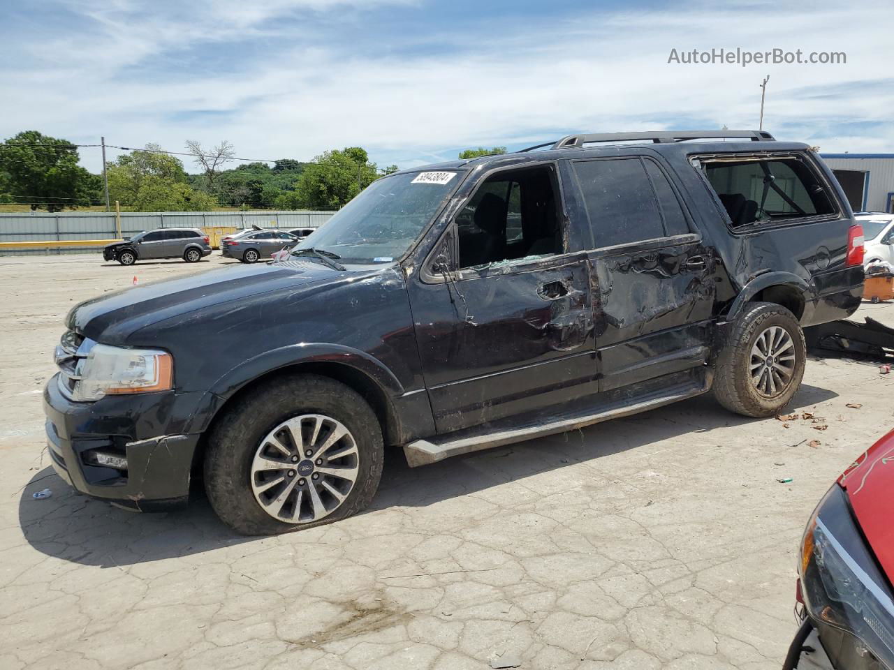 2017 Ford Expedition El Xlt Gray vin: 1FMJK1JT6HEA07820