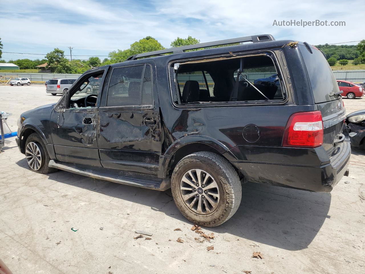 2017 Ford Expedition El Xlt Gray vin: 1FMJK1JT6HEA07820