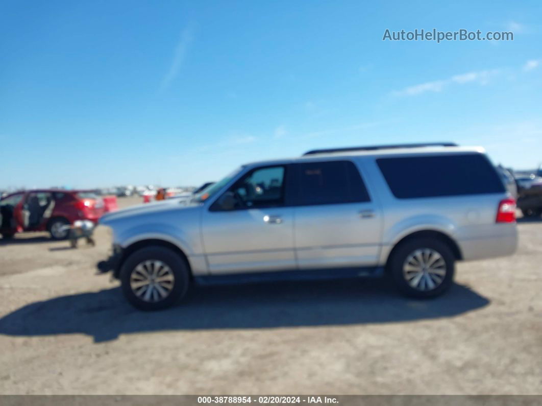 2017 Ford Expedition El Xlt Silver vin: 1FMJK1JT6HEA14895