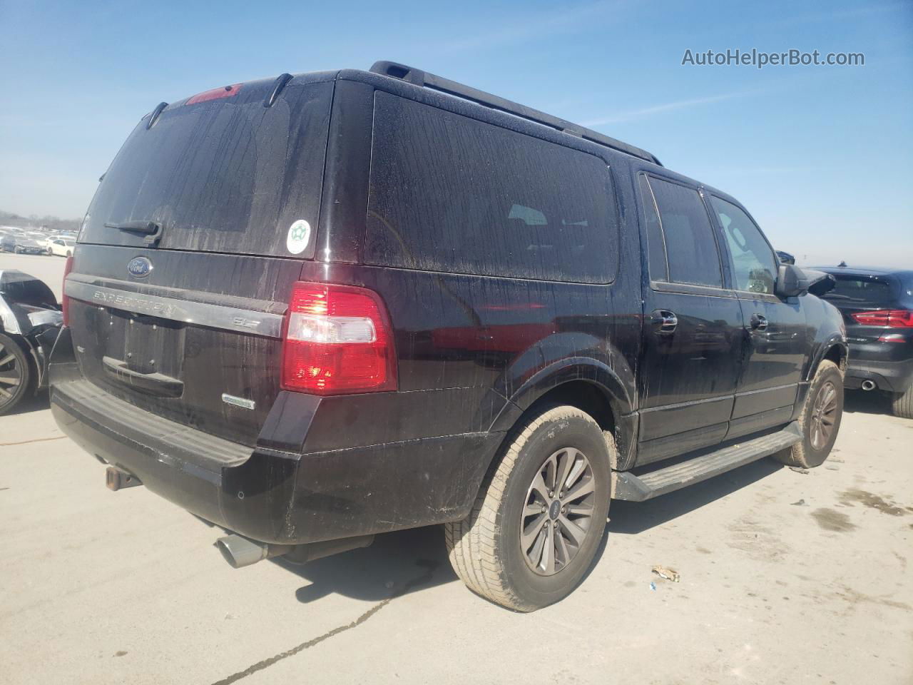 2017 Ford Expedition El Xlt Черный vin: 1FMJK1JT6HEA51056