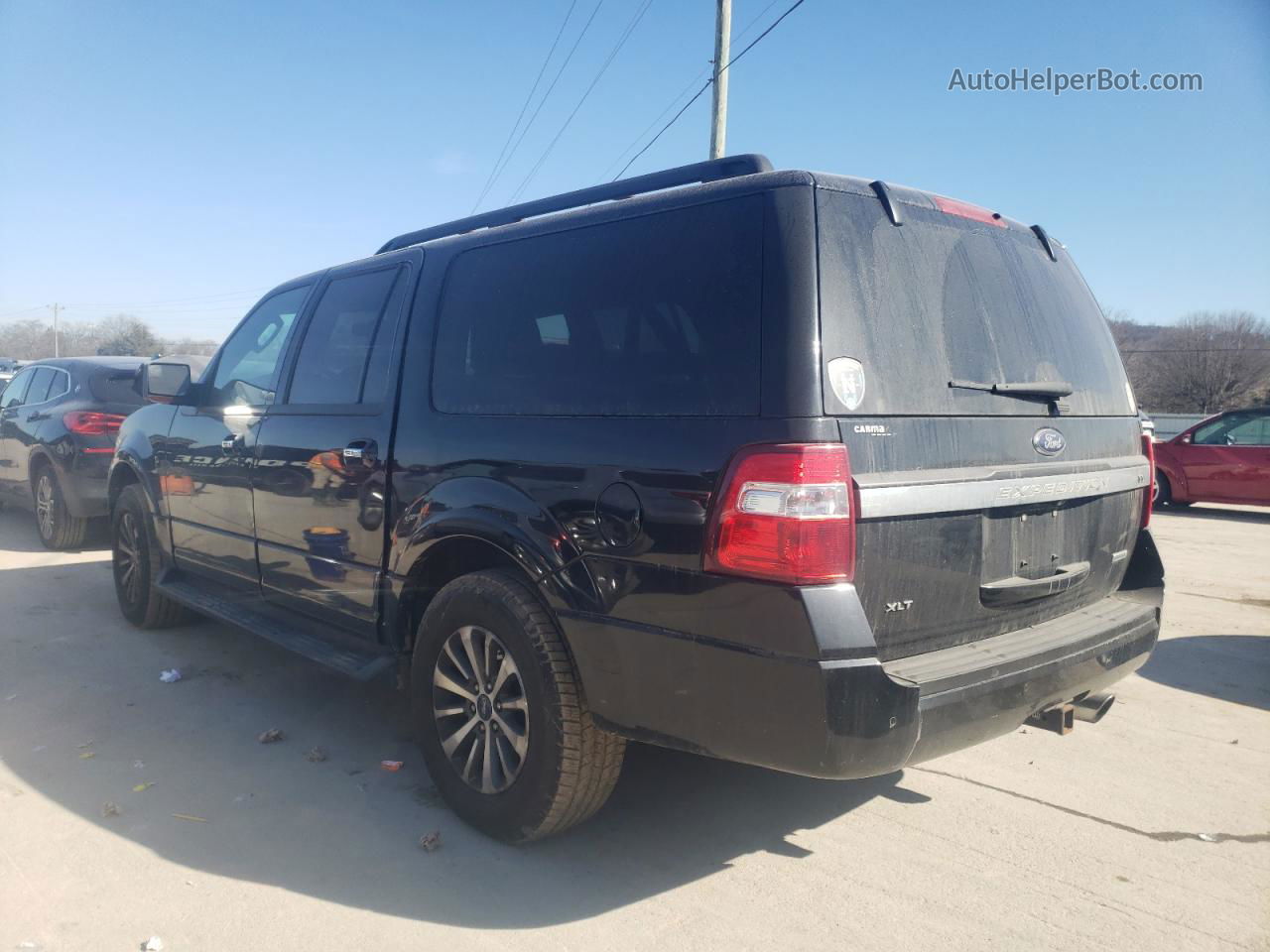 2017 Ford Expedition El Xlt Black vin: 1FMJK1JT6HEA51056