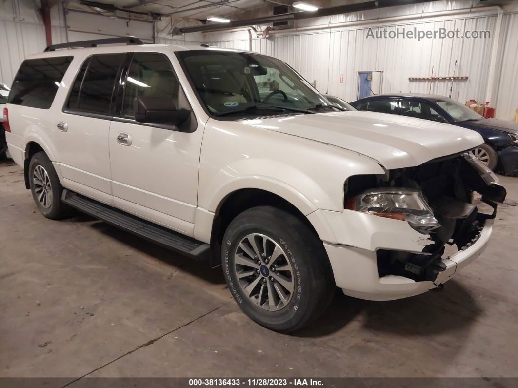 2017 Ford Expedition El Xlt White vin: 1FMJK1JT6HEA79505