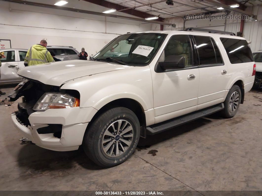 2017 Ford Expedition El Xlt White vin: 1FMJK1JT6HEA79505