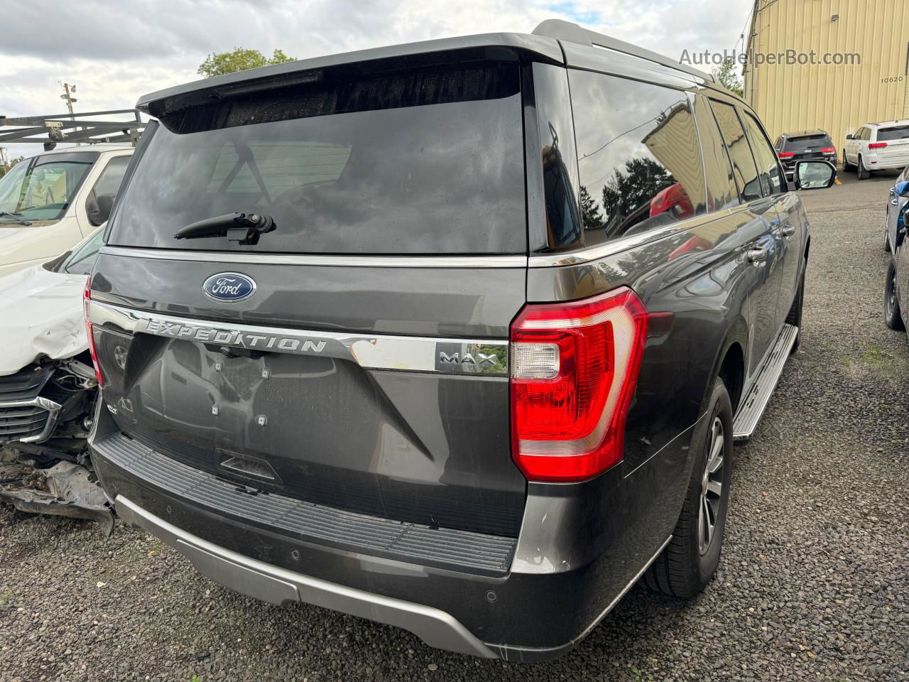 2018 Ford Expedition Max Xlt Gray vin: 1FMJK1JT6JEA05488