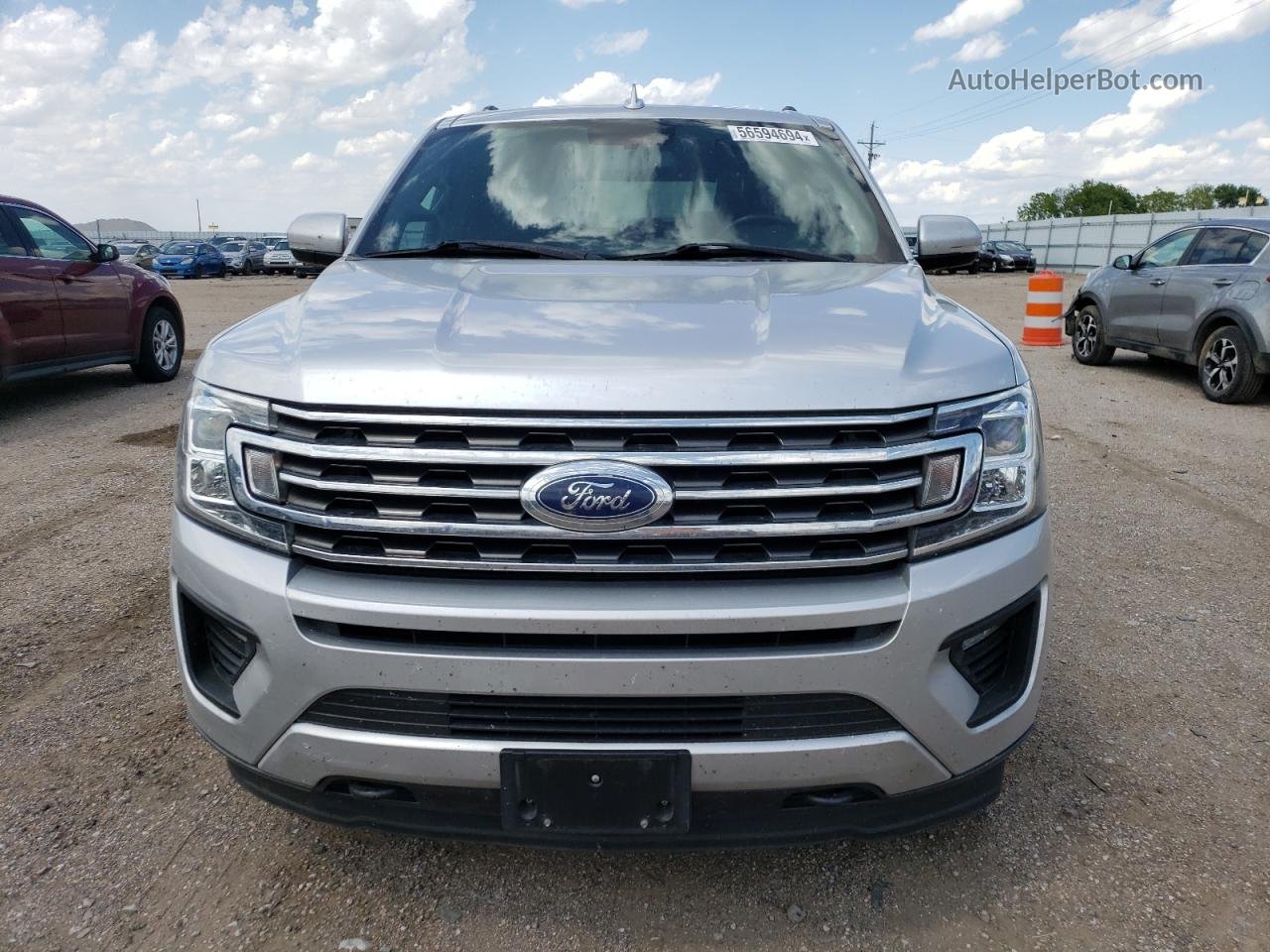 2018 Ford Expedition Max Xlt Silver vin: 1FMJK1JT6JEA26728