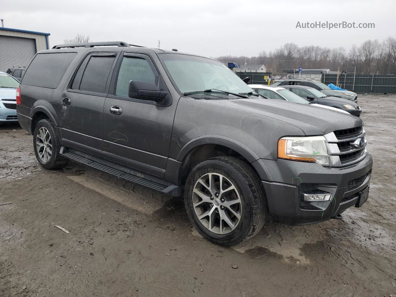 2016 Ford Expedition El Xlt Gray vin: 1FMJK1JT7GEF22517