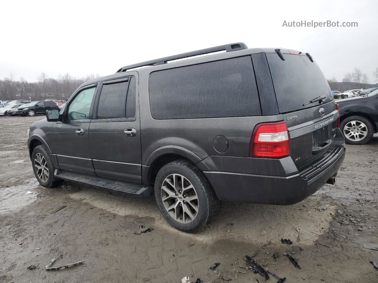 2016 Ford Expedition El Xlt Gray vin: 1FMJK1JT7GEF22517