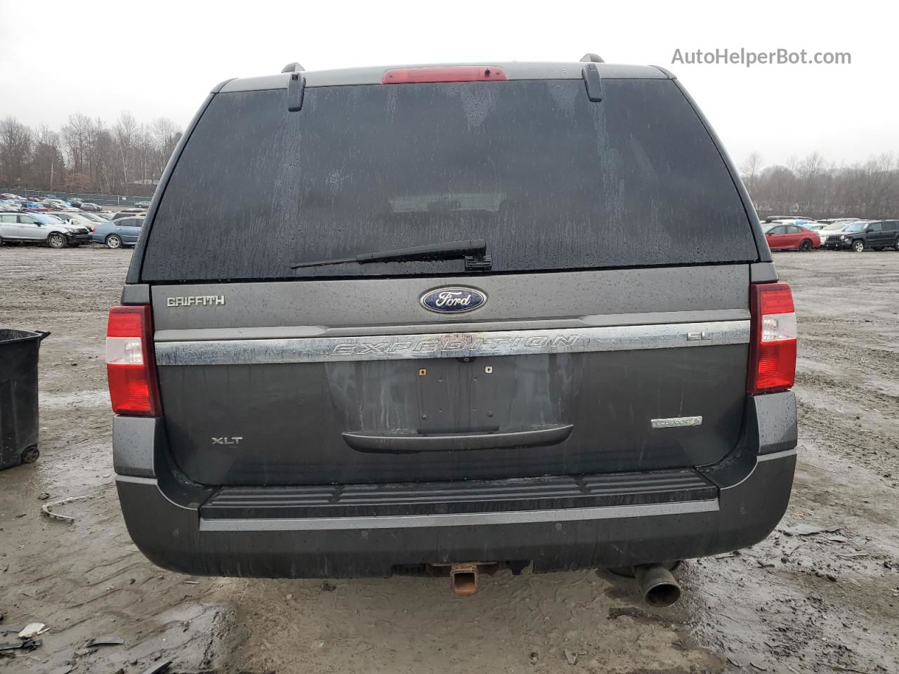 2016 Ford Expedition El Xlt Gray vin: 1FMJK1JT7GEF22517