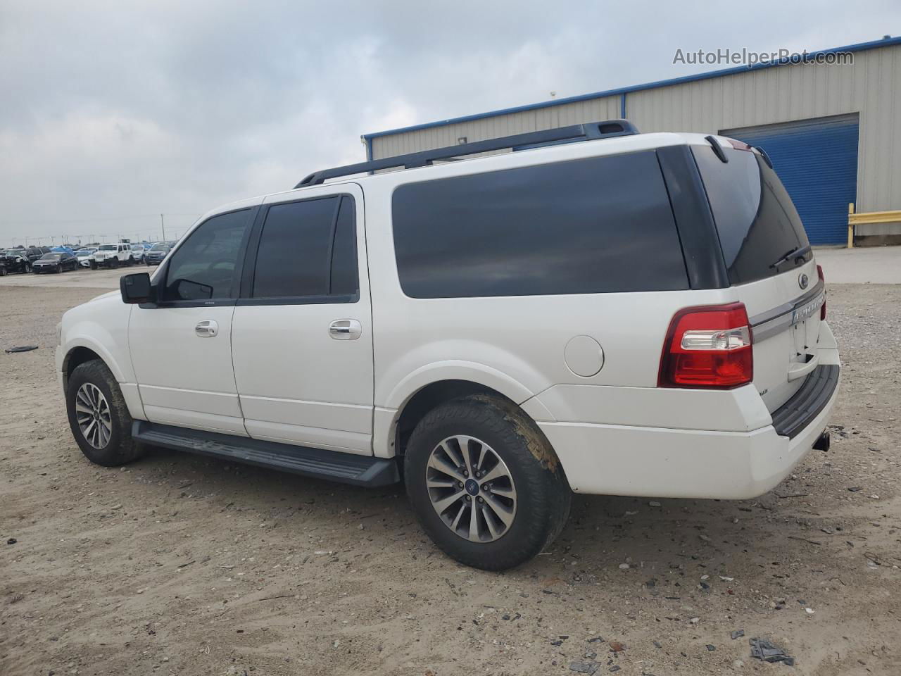 2016 Ford Expedition El Xlt White vin: 1FMJK1JT7GEF37101