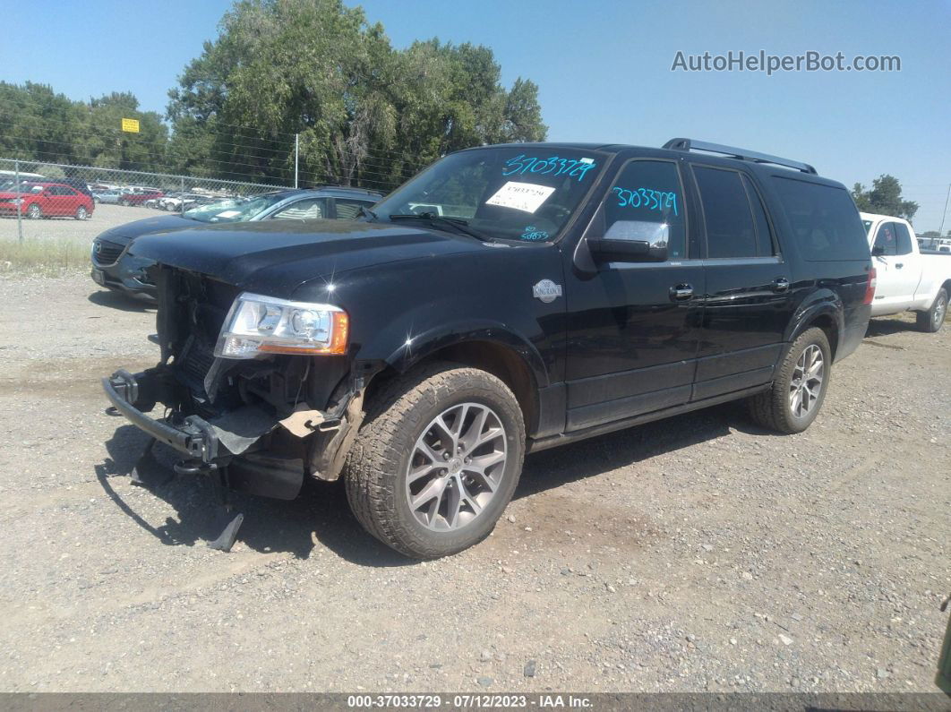 2017 Ford Expedition El Xlt/king Ranch Черный vin: 1FMJK1JT7HEA28711