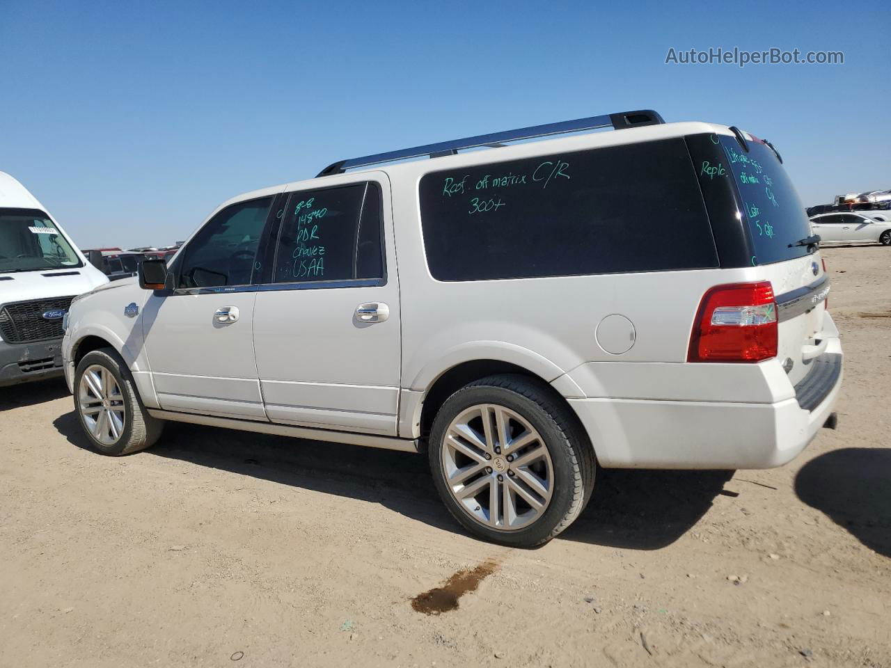 2017 Ford Expedition El Xlt Cream vin: 1FMJK1JT7HEA72210