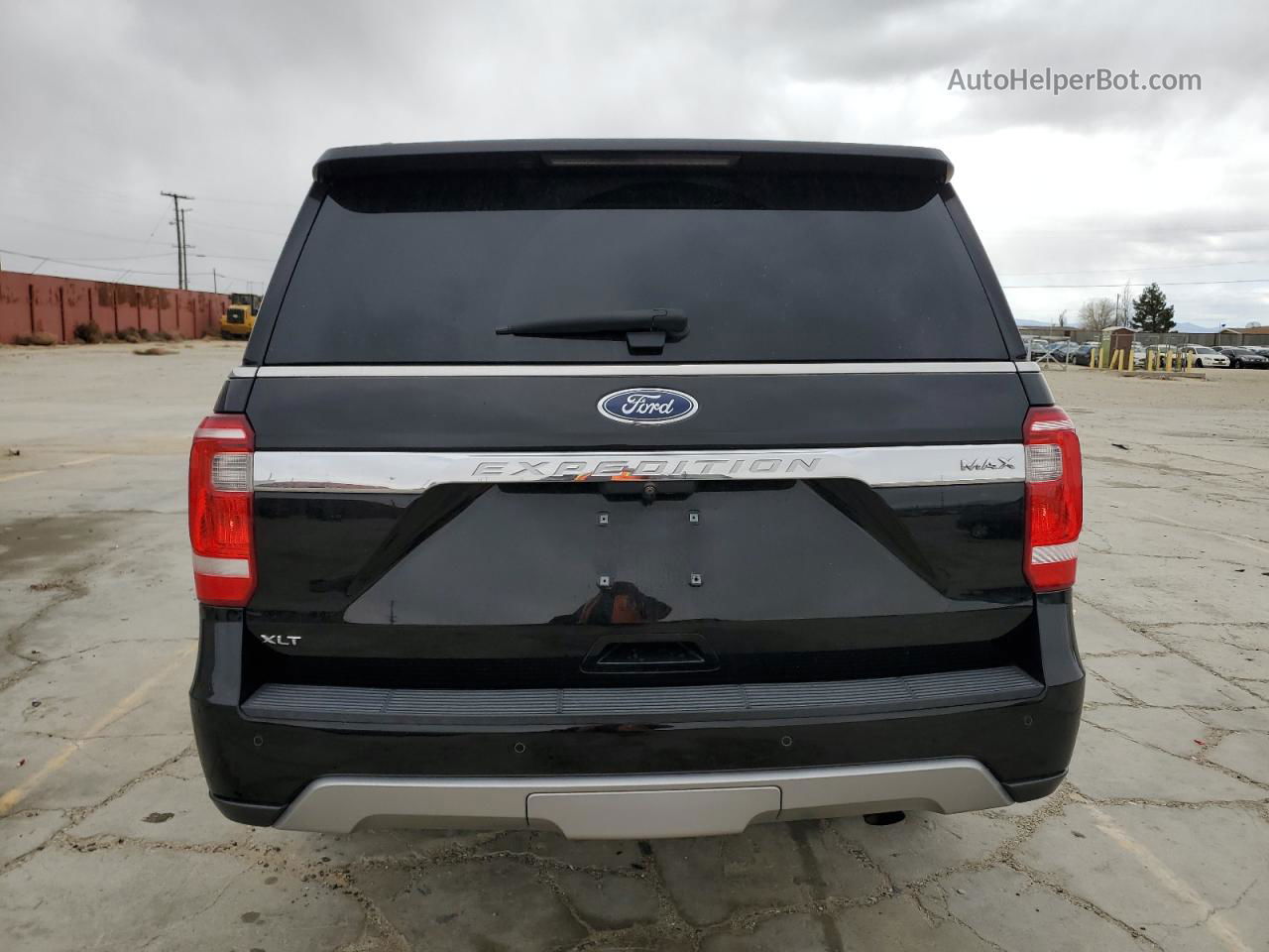 2018 Ford Expedition Max Xlt Black vin: 1FMJK1JT7JEA59527