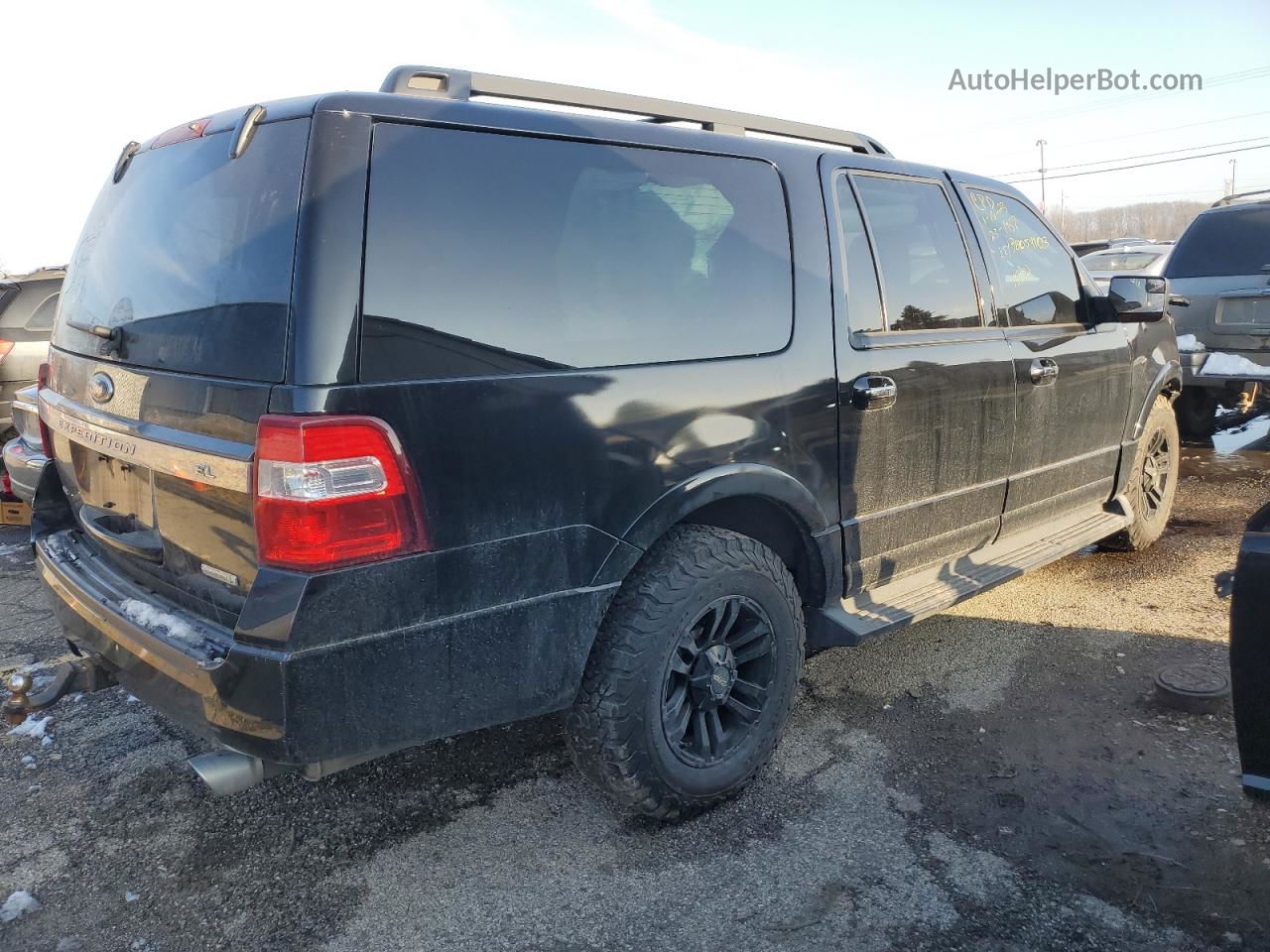 2016 Ford Expedition El Xlt Black vin: 1FMJK1JT8GEF15592