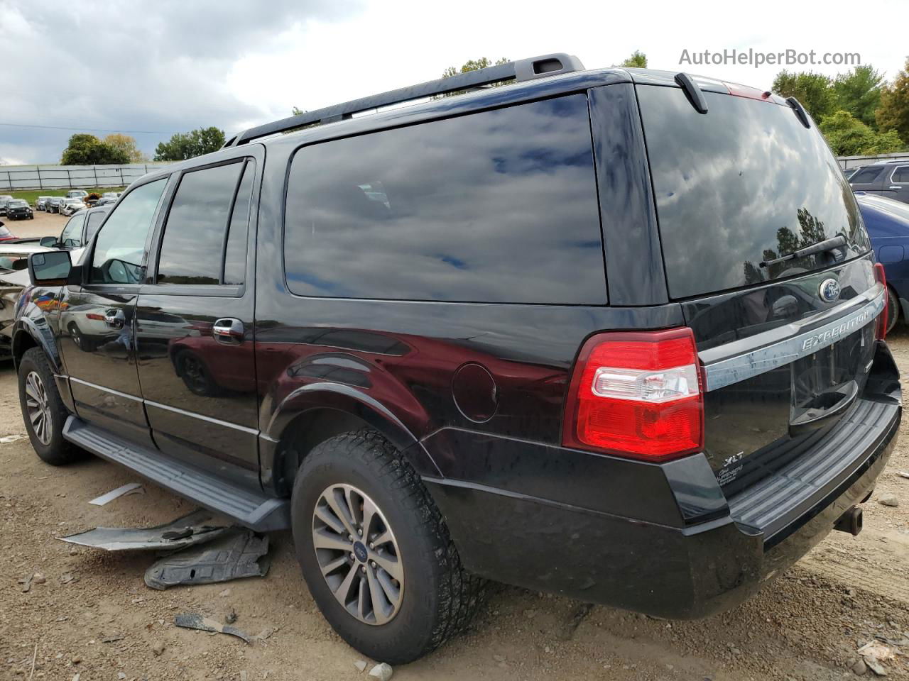 2016 Ford Expedition El Xlt Black vin: 1FMJK1JT8GEF38225