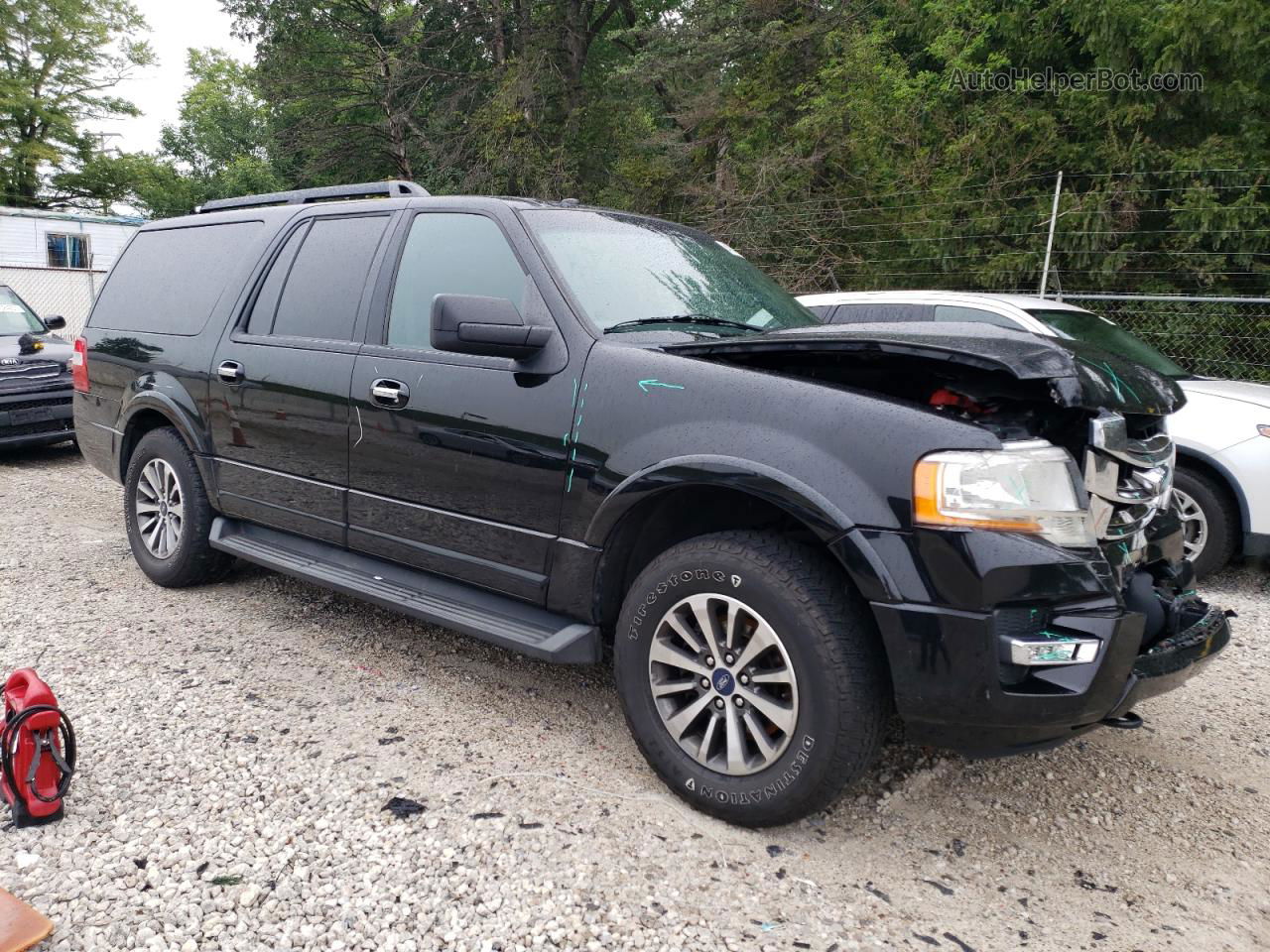 2017 Ford Expedition El Xlt Black vin: 1FMJK1JT8HEA07317