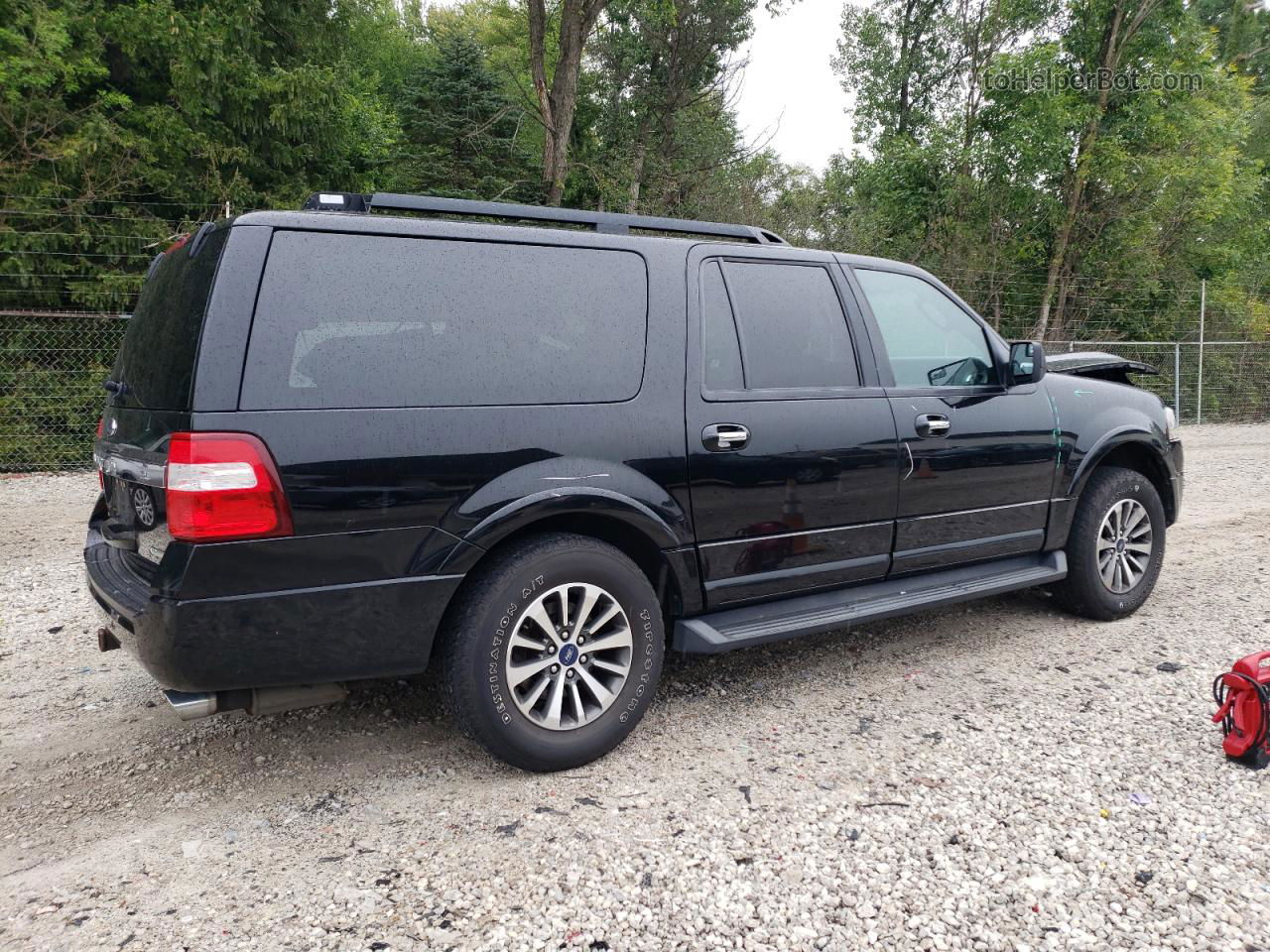 2017 Ford Expedition El Xlt Black vin: 1FMJK1JT8HEA07317