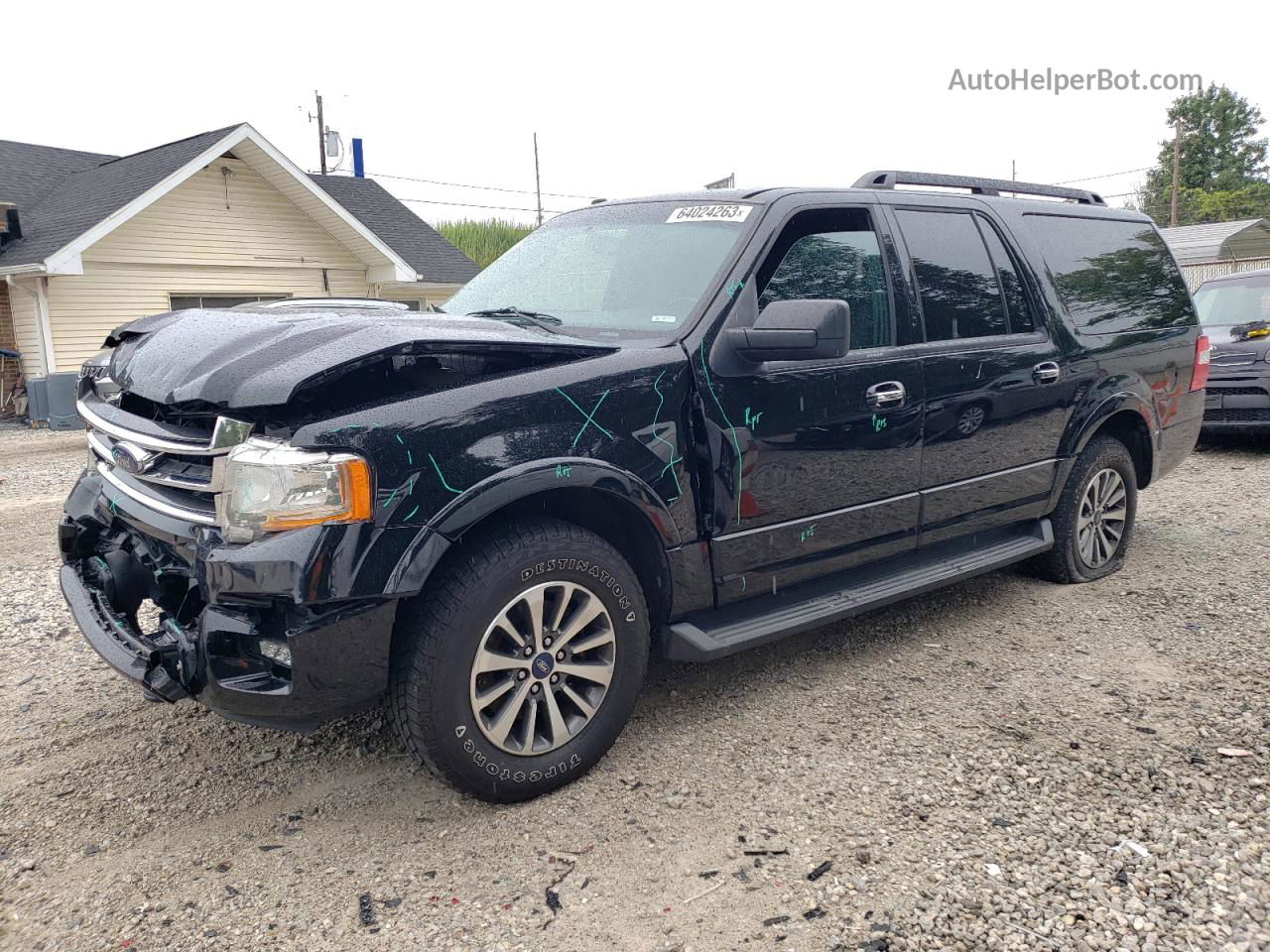 2017 Ford Expedition El Xlt Black vin: 1FMJK1JT8HEA07317