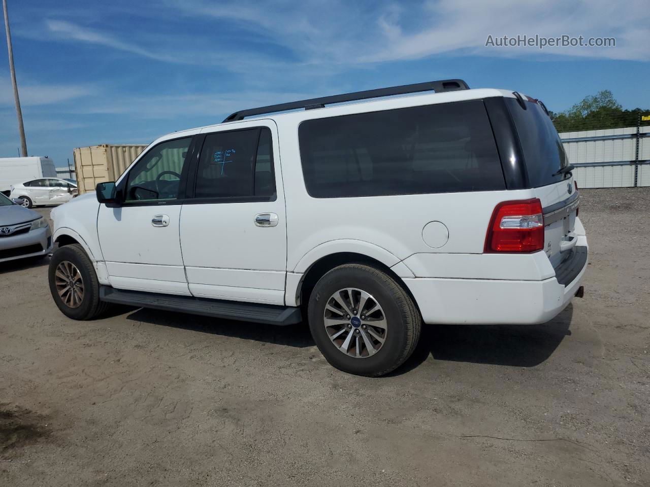 2017 Ford Expedition El Xlt White vin: 1FMJK1JT8HEA33514