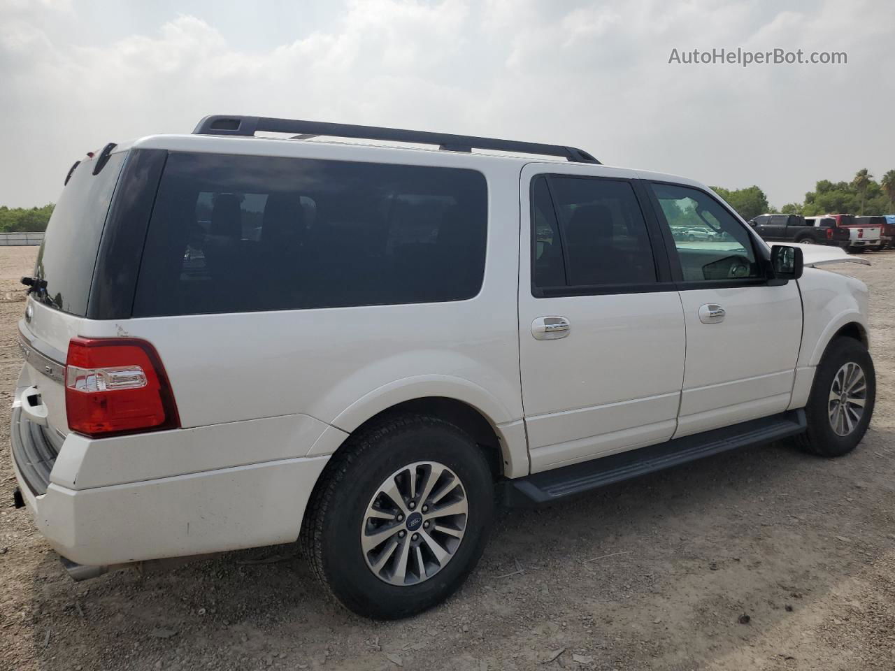 2017 Ford Expedition El Xlt White vin: 1FMJK1JT8HEA65122