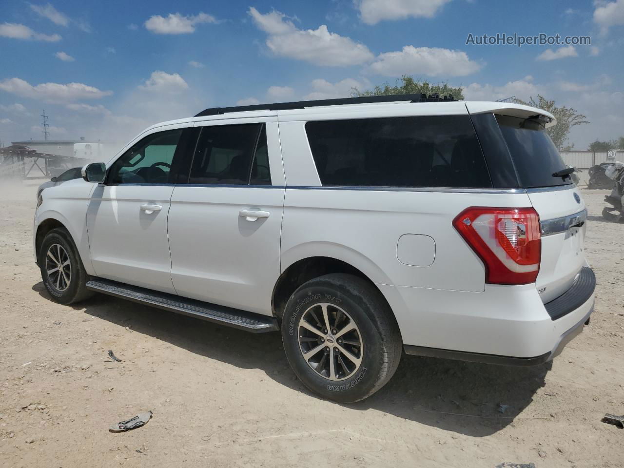 2018 Ford Expedition Max Xlt White vin: 1FMJK1JT8JEA26603