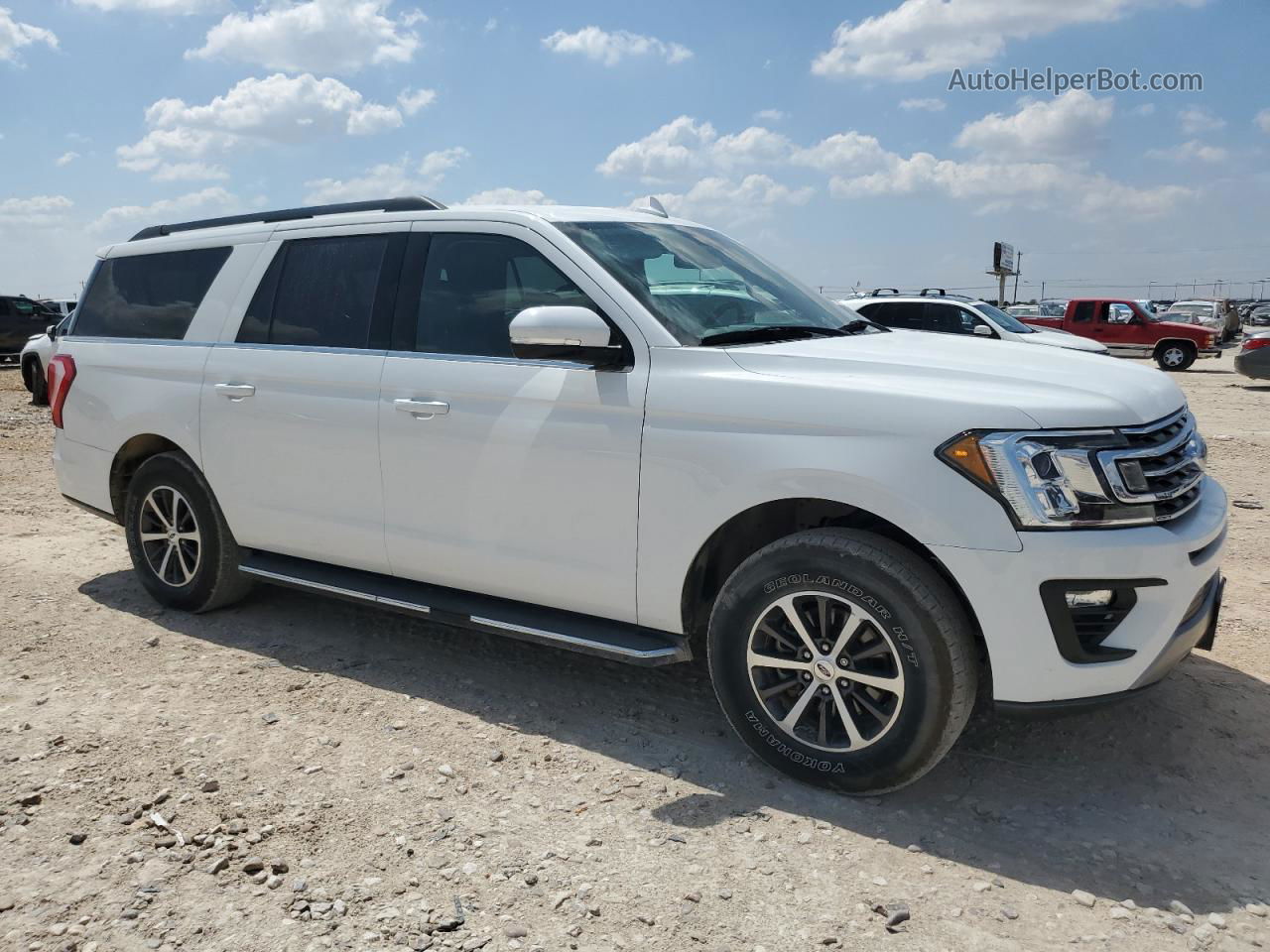 2018 Ford Expedition Max Xlt White vin: 1FMJK1JT8JEA26603