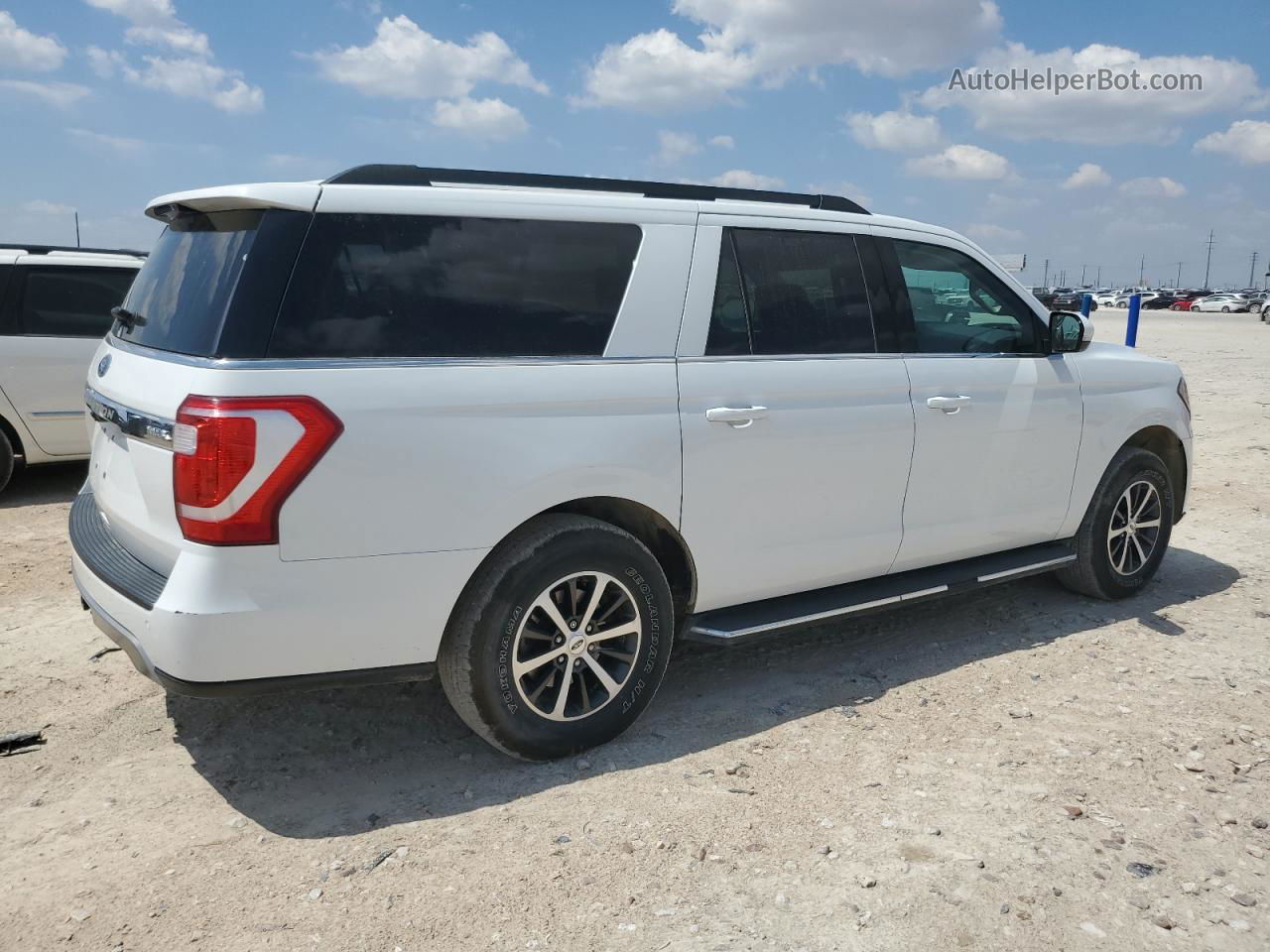 2018 Ford Expedition Max Xlt White vin: 1FMJK1JT8JEA26603