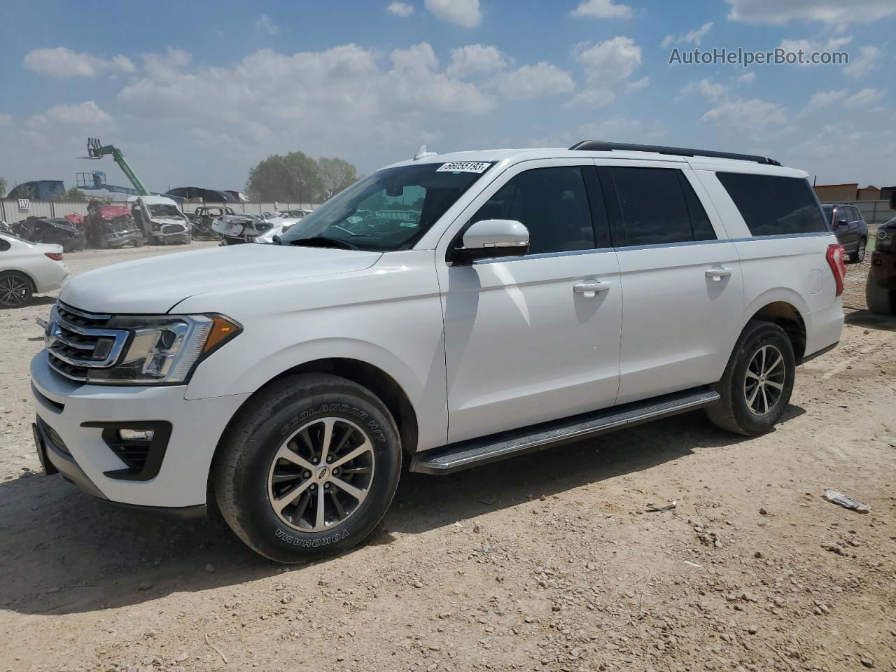 2018 Ford Expedition Max Xlt White vin: 1FMJK1JT8JEA26603