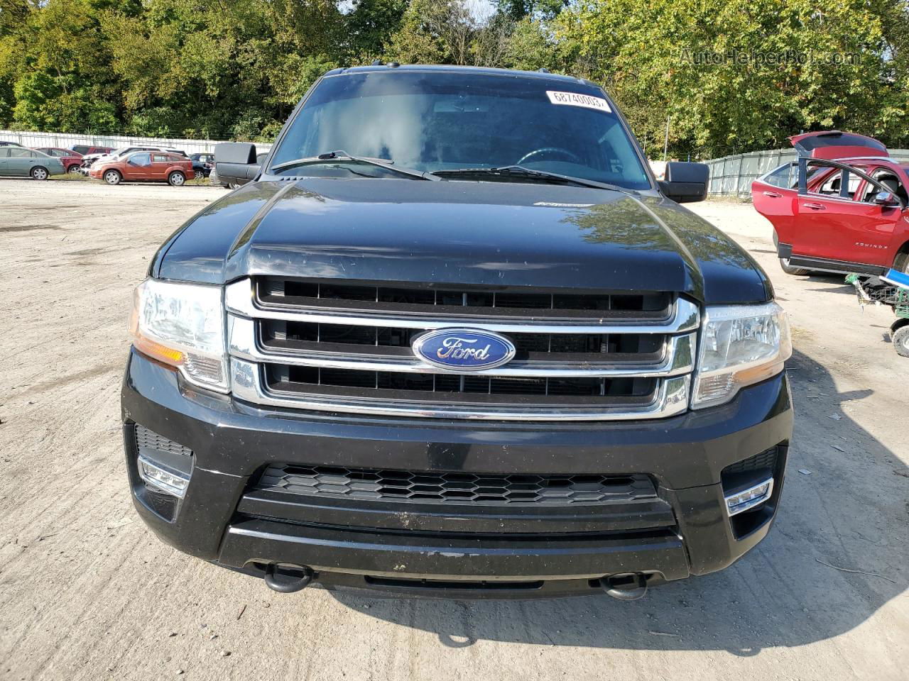 2016 Ford Expedition El Xlt Черный vin: 1FMJK1JT9GEF37729