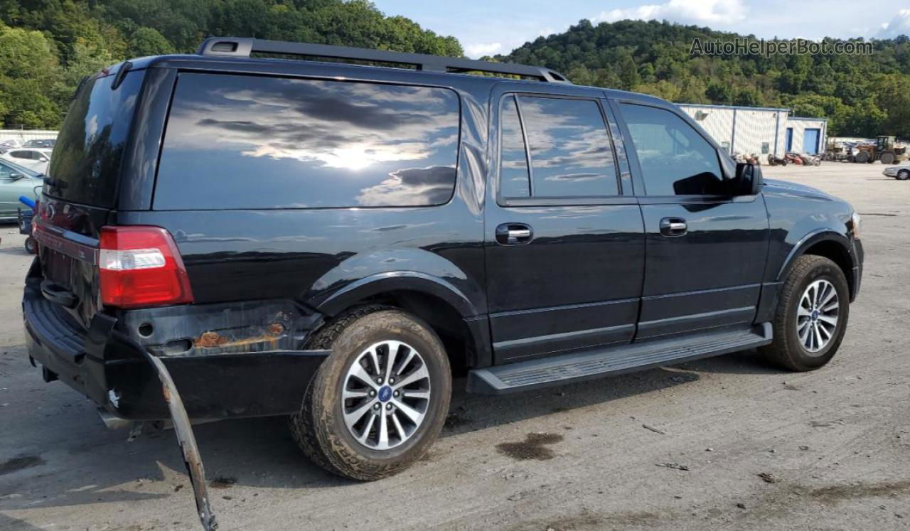 2016 Ford Expedition El Xlt Black vin: 1FMJK1JT9GEF37729