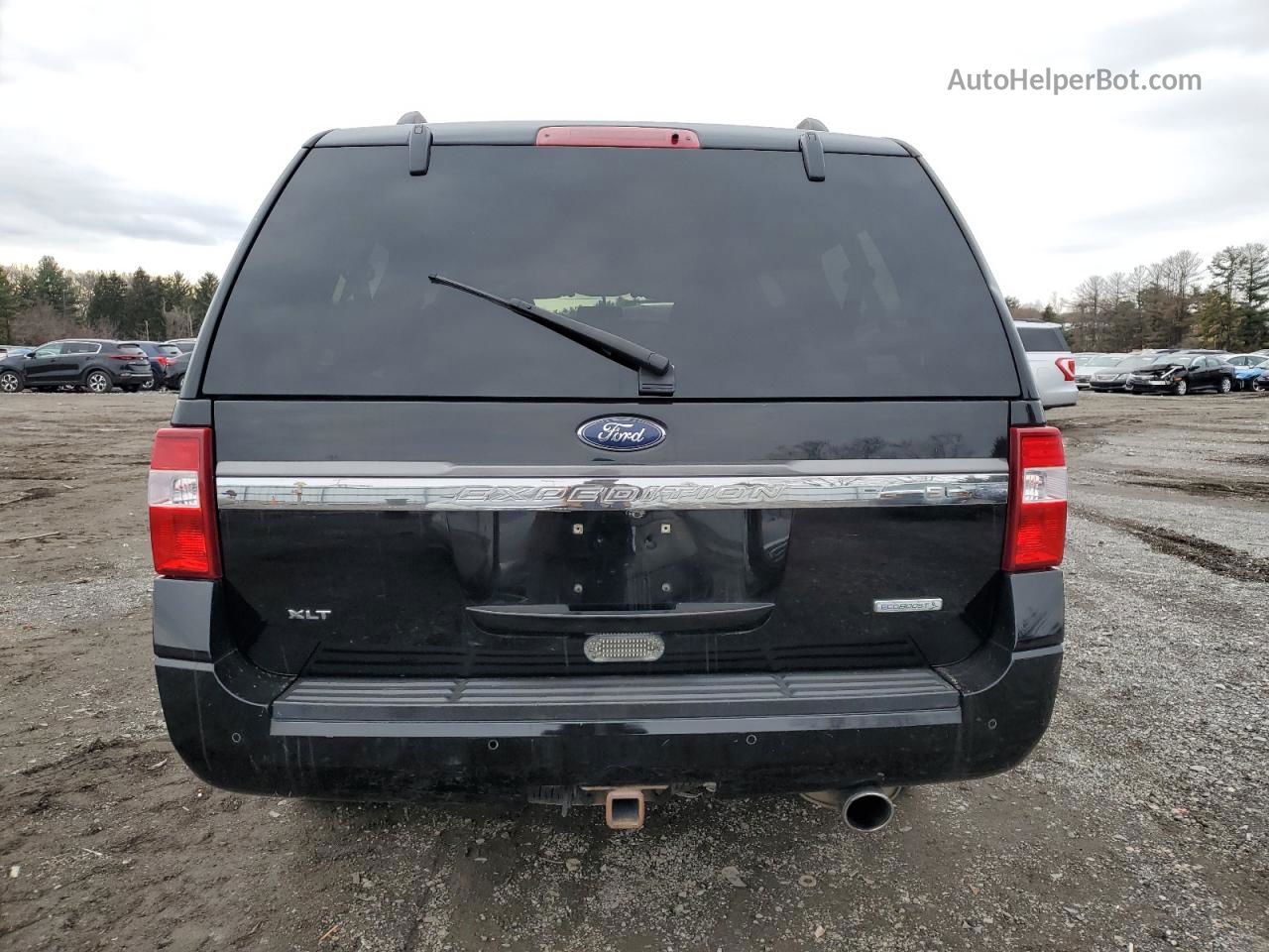 2017 Ford Expedition El Xlt Black vin: 1FMJK1JT9HEA01221