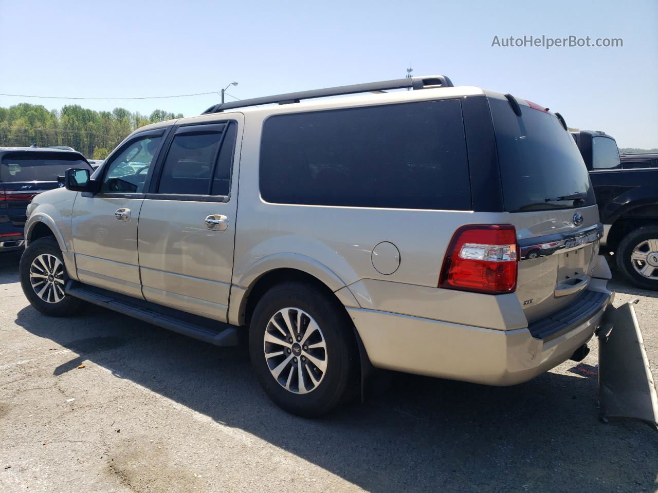 2017 Ford Expedition El Xlt Бежевый vin: 1FMJK1JT9HEA51312