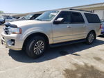 2017 Ford Expedition El Xlt Beige vin: 1FMJK1JT9HEA51312