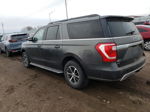 2018 Ford Expedition Max Xlt Gray vin: 1FMJK1JT9JEA25914