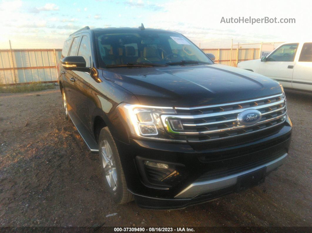 2020 Ford Expedition Max Xlt Black vin: 1FMJK1JT9LEA67258