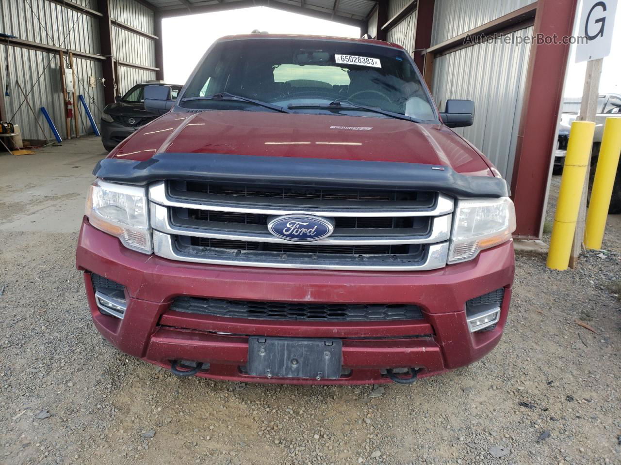 2016 Ford Expedition El Xlt Maroon vin: 1FMJK1JTXGEF21264