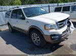 2017 Ford Expedition El Xlt/king Ranch White vin: 1FMJK1JTXHEA46541