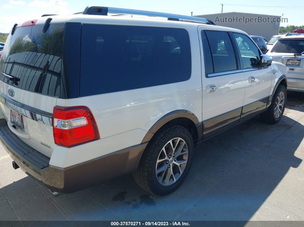 2017 Ford Expedition El Xlt/king Ranch White vin: 1FMJK1JTXHEA46541