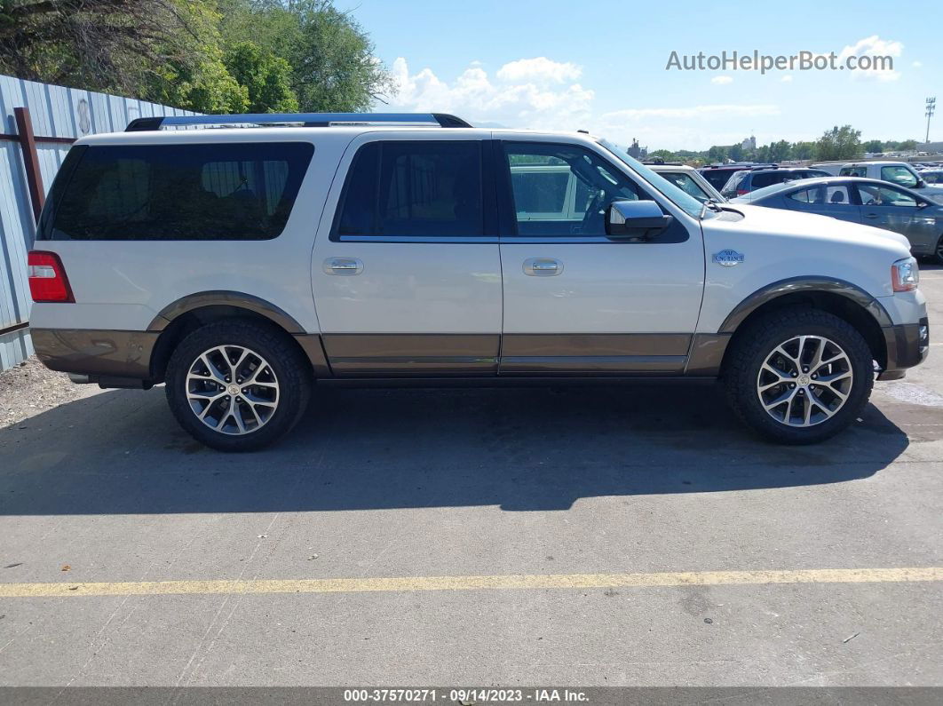 2017 Ford Expedition El Xlt/king Ranch White vin: 1FMJK1JTXHEA46541