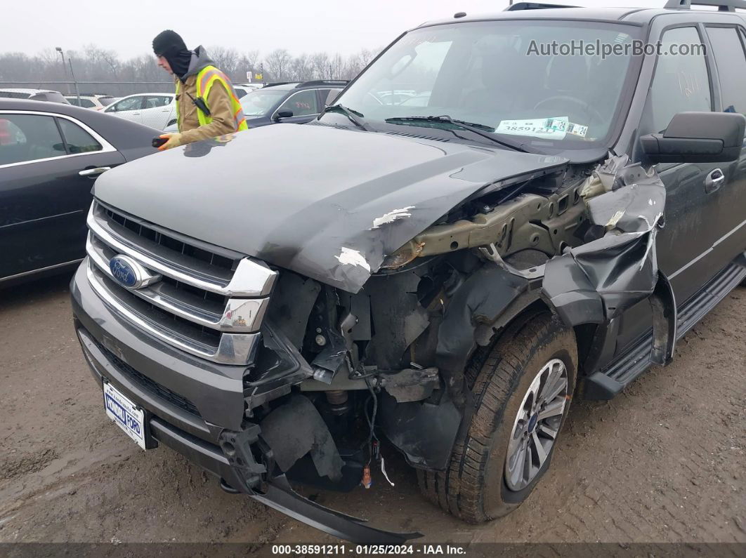 2017 Ford Expedition El Xlt Gray vin: 1FMJK1JTXHEA65509